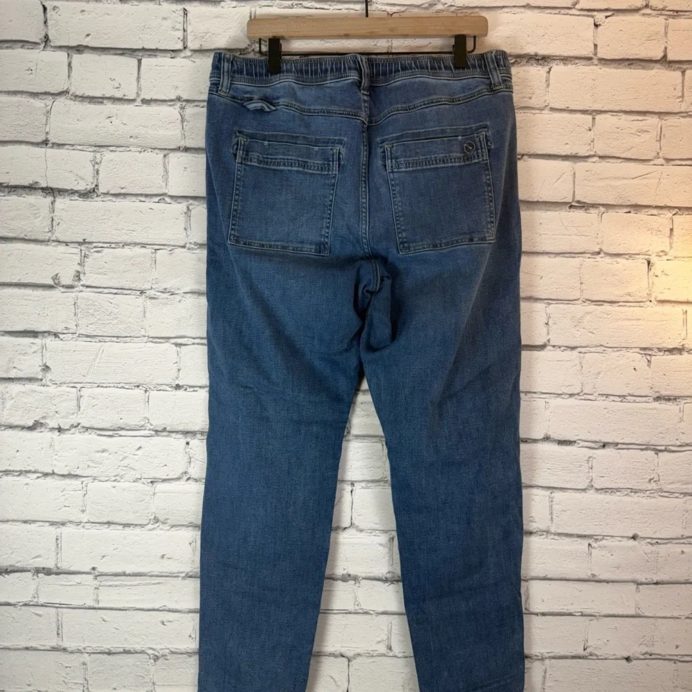 Upwest Men’s Vintage Wash Carpenter Utility Jeans Slim Straight Size Large EUC